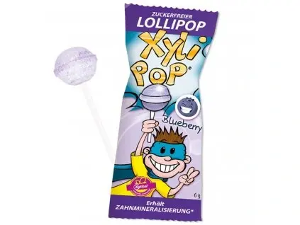 Miradent Xylitol lízatko čučoriedka