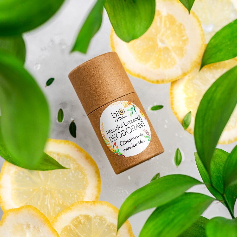 Bezsodový deodorant Citrónová medovka