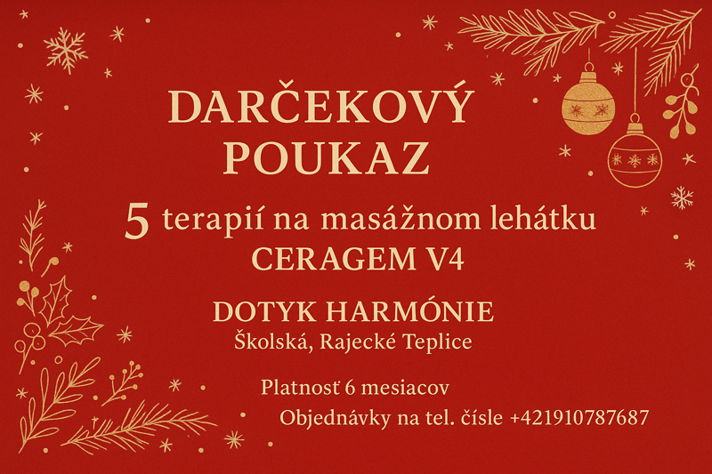 Vianočný darčekový poukaz